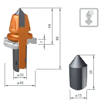 BETEK Asfalt Kazıcı Uç